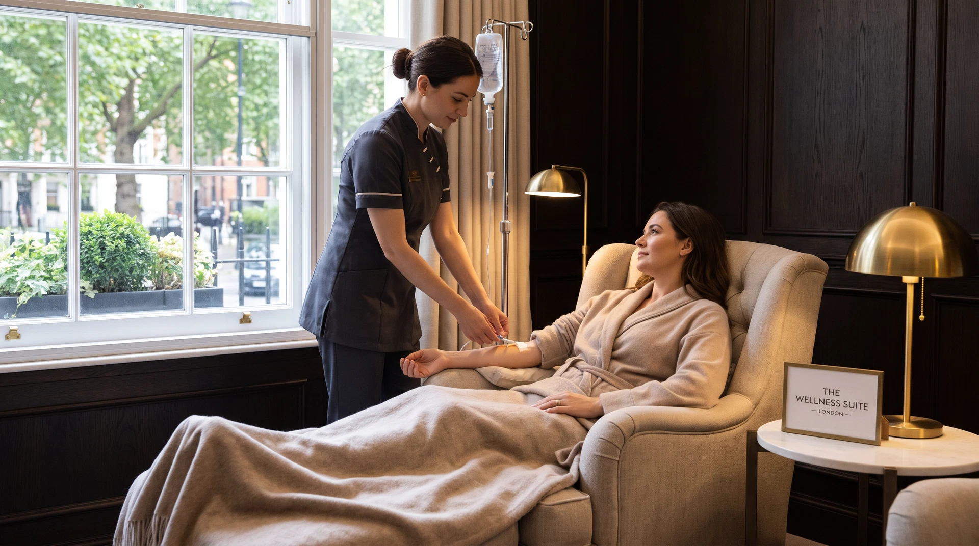 IV vitamin therapy at Victoria Medical London